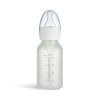 imageMunchkin Bond Silicone Coated Glass Baby Bottles  AntiColic Feeding System with Natural Feel Nipples 4 Ounce 2 Pack BlueWhite