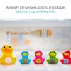 imageMunchkin Count amp Quack Duckies Bath Toys for Toddlers and Babies Watertight Mama Duck and Ducklings Kids 9 Months Helps Teach Numbers Counting Colors and Shapes 5 Piece Set
