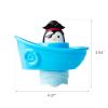 imageMunchkin PeekaBoo Penguin Bath Toy with Boat amp Popup Character Design Early Learning amp Developmental Play for Babies amp Toddlers 9 Months