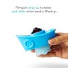 imageMunchkin PeekaBoo Penguin Bath Toy with Boat amp Popup Character Design Early Learning amp Developmental Play for Babies amp Toddlers 9 Months