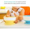imageMunchkin Stay Put Suction Baby Bowls with Lids  Dishes for Babies and Toddlers SelfFeeding Bowl Set for Kids 6 Months 3 Pack BlueGreen3pk BlueGreenYellow