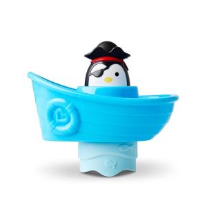 imageMunchkin PeekaBoo Penguin Bath Toy with Boat amp Popup Character Design Early Learning amp Developmental Play for Babies amp Toddlers 9 Months