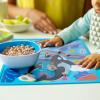 imageMunchkin WildLove Reversible Silicone Placemat for Kids 1pk OrcaOrca