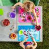 imageMunchkin WildLove Reversible Silicone Placemat for Kids 1pk OrcaPolar Bear